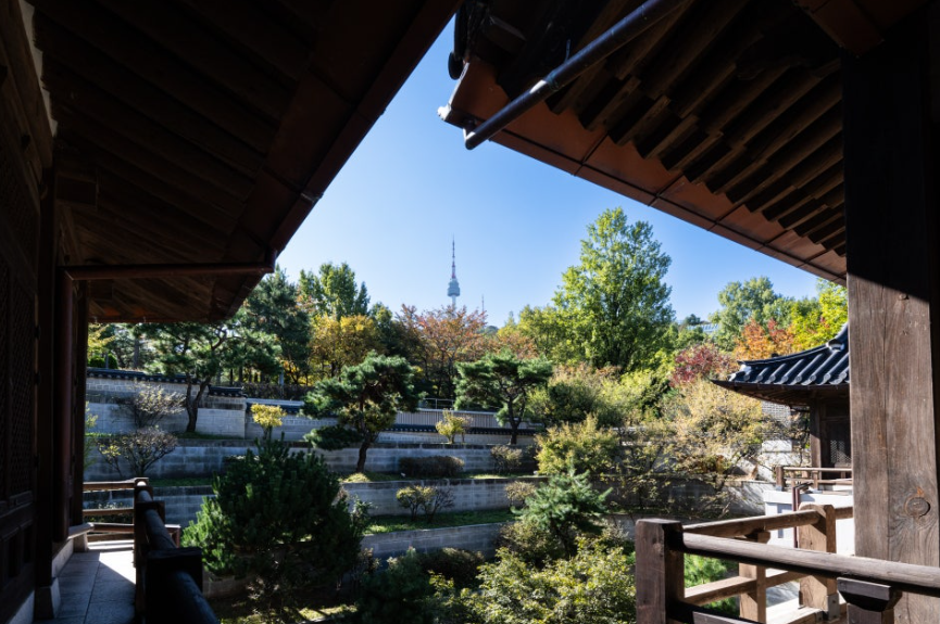 Dalgang traditional hanok cafe in central Seoul
