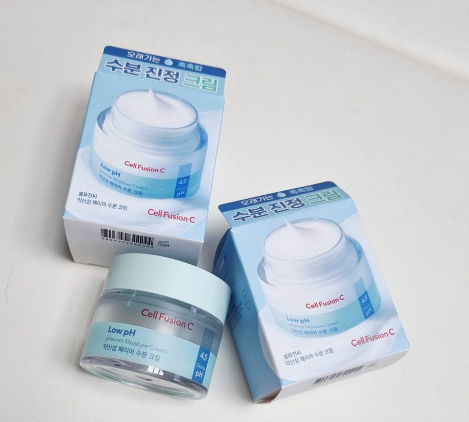Cell Fusion C Low pH Barrier Cream Korean moisturizer
